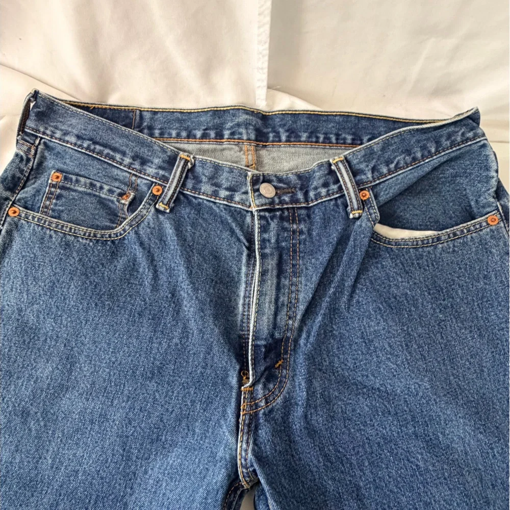 Levi's Men's Straight-Leg Dark Indigo Jeans